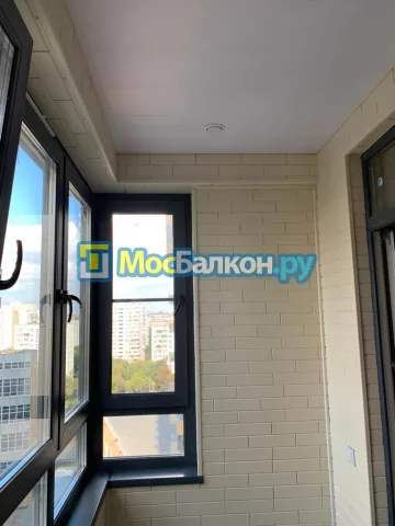 Отделка балконов в Климовске | Отделка балконов и лоджий и обшивка под ключ в МосБалкон