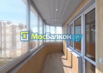 Заказать балкон в Климовске цена от 1320 руб | Остекление балконов и лоджий МосБалкон