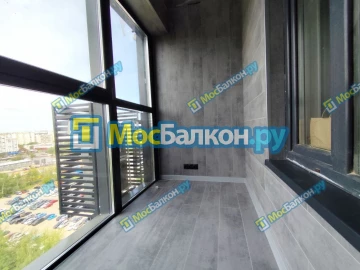 Панорамное остекление заказать под ключ по выгодной цене в Климовске от компании МосБалкон