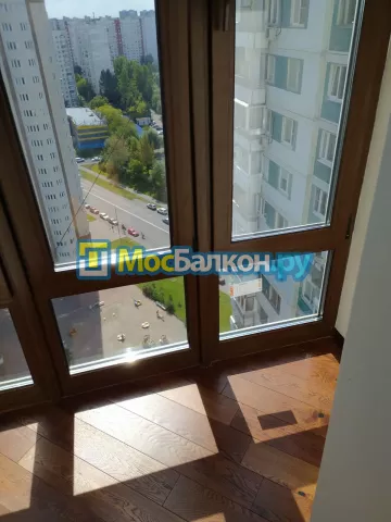 Панорамное остекление заказать под ключ по выгодной цене в Климовске от компании МосБалкон