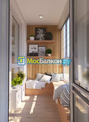 Заказать балкон в Климовске цена от 1320 руб | Остекление балконов и лоджий МосБалкон