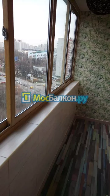 Отделка балконов в Климовске | Отделка балконов и лоджий и обшивка под ключ в МосБалкон