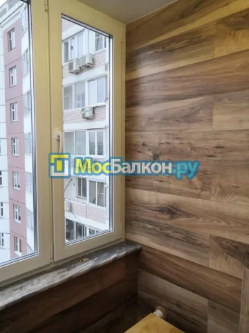 Отделка балконов в Климовске | Отделка балконов и лоджий и обшивка под ключ в МосБалкон