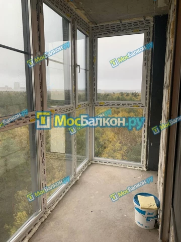 Панорамное остекление заказать под ключ по выгодной цене в Климовске от компании МосБалкон