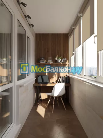 Заказать балкон в Климовске цена от 1320 руб | Остекление балконов и лоджий МосБалкон