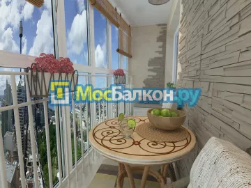 Заказать балкон в Климовске цена от 1320 руб | Остекление балконов и лоджий МосБалкон