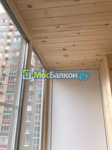 Отделка балконов в Климовске | Отделка балконов и лоджий и обшивка под ключ в МосБалкон