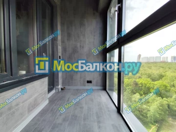 Панорамное остекление заказать под ключ по выгодной цене в Климовске от компании МосБалкон