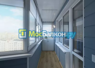 Заказать балкон в Климовске цена от 1320 руб | Остекление балконов и лоджий МосБалкон