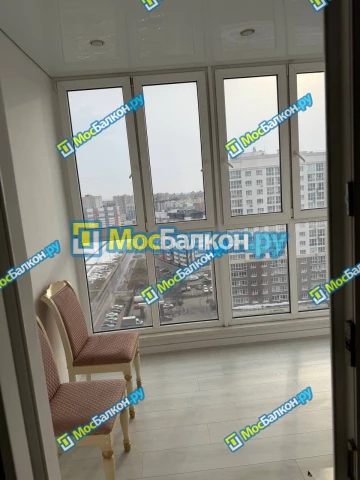 Панорамное остекление заказать под ключ по выгодной цене в Климовске от компании МосБалкон
