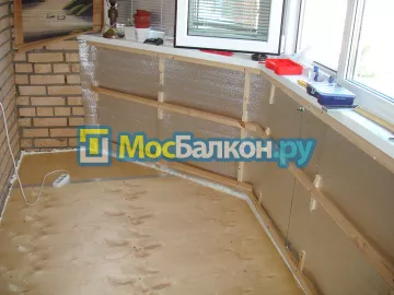 Утепление балкона и лоджии под ключ в Климовске — цены от 150 руб./м² | МосБалкон